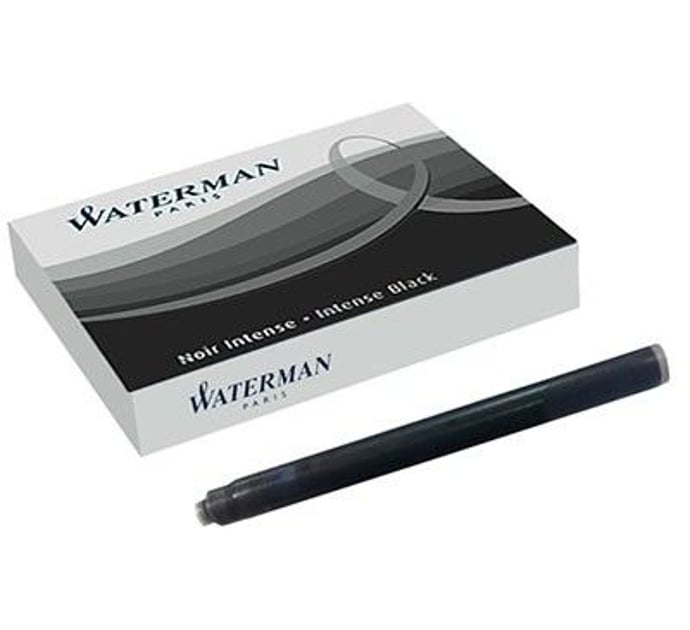 Картриджи Waterman черные (8 шт)