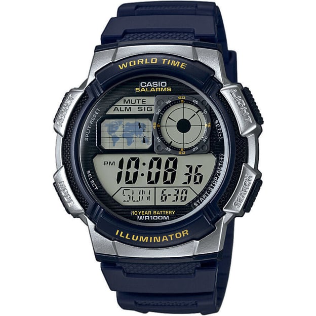 Годинник 43 мм Casio STANDARD Digital AE-1000W-2AVEF