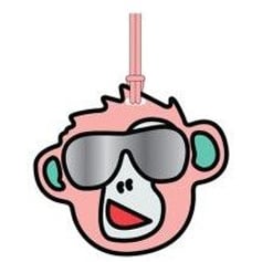 Брелок Kipling MONKEY FUN TAG Peachy Pink Fun (78Y)