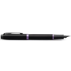 Ручка перьевая Parker IM Professionals Vibrant Rings Amethyst Purple BT FP F