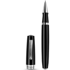 Ручка роллерная Montegrappa ELMO 02 Black CT RB ISE2RRAC