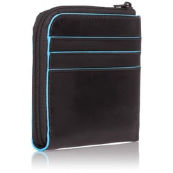 Картхолдер з монетницею Piquadro BLUE SQUARE (B2) Black PU3410B2_N