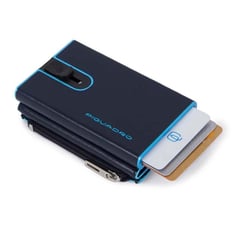 Картхолдер с выдвижным механизмом Piquadro BLUE SQUARE (B2) Black PP4825B2BLR_N