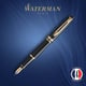 Ручка перова Waterman EXPERT Black GT FP F
