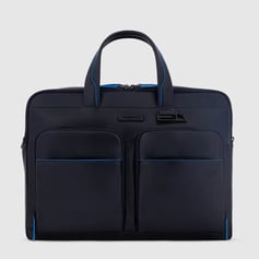Сумка для ноутбука 15.6″ Piquadro B2 REVAMP (B2V) Blue CA6026B2V_BLU