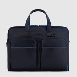 Сумка для ноутбука 15.6″ Piquadro B2 REVAMP (B2V) Blue CA6026B2V_BLU