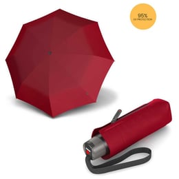 Парасолька механічна Knirps T.010 Small Manual/Dark Red UV Protection Kn95 3010 1510