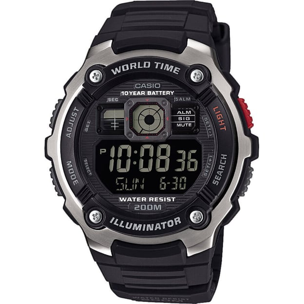 Годинник 47,7 мм Casio STANDARD Digital AE-2000W-1BVEF