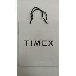 Подарочный пакет Timex белый (24х27x10 см)