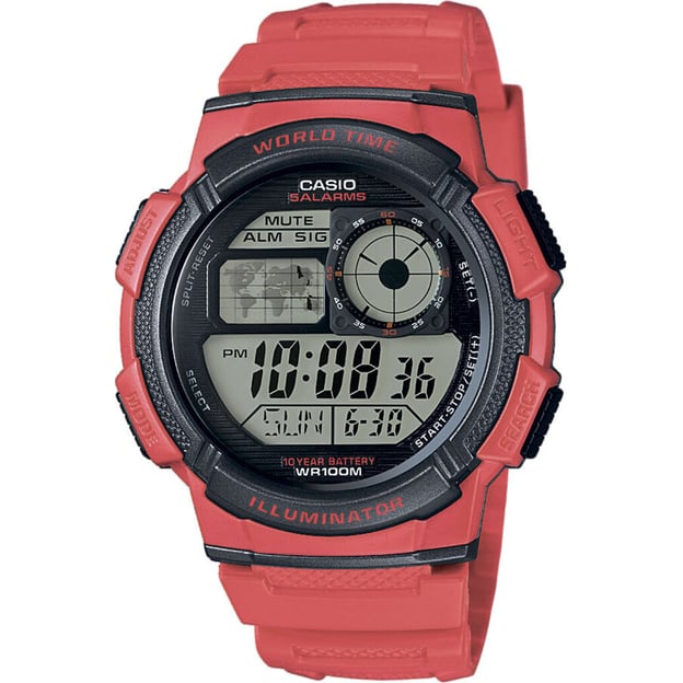 Годинник 43 мм Casio STANDARD Digital AE-1000W-4AVEF