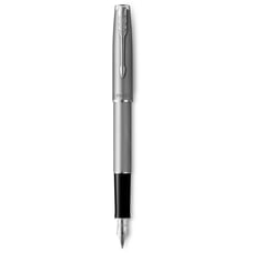 Ручка перова Parker SONNET Essentials Stainless Steel CT FP F