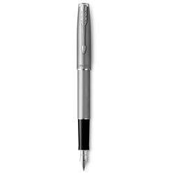 Ручка перьевая Parker SONNET Essentials Stainless Steel CT FP F