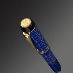 Ручка перьевая Parker DUOFOLD 100 Limited Edition Blue FP18 F