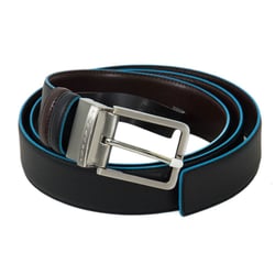 Ремень двусторонний Piquadro BLUE SQUARE (B2) Black-Cognac CU2619B2_NMO