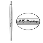 Ручка шариковая Parker JOTTER UKRAINE Stainless Steel CT BP Я Love Україну