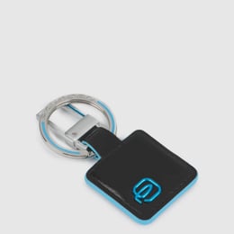 Брелок з кільцем та карабіном Piquadro BLUE SQUARE (B2) Black PC3757B2_N