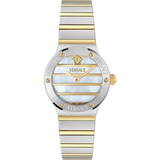 Годинник 33 мм Versace GRECA LOGO PEARL Vre0s00325