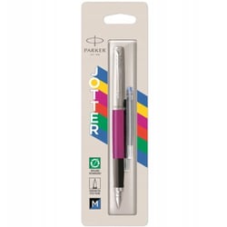 Ручка перьевая Parker JOTTER Originals Magenta CT FP M (блистер)