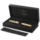 Ручка перьевая Parker SONNET SE Cisele Gold GT FP18 F + бархатный чехол