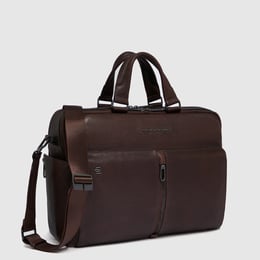 Сумка для ноутбука 15.6″ Piquadro HEDLEY (W130) Dark Brown CA6026W130_TM