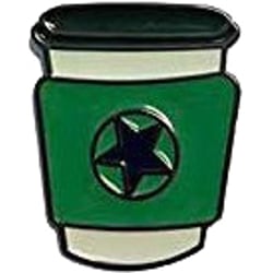 Пін (значок) Kipling COFFEE PIN Multicolor (50V)