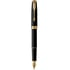 Ручка перьевая Parker SONNET Matte Black Lacquer GT FP F