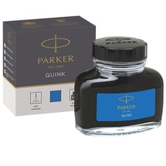Чорнило Parker Quink синє, змивається