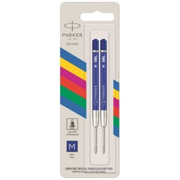 Стержень Parker QuinkFlow GEL (Economy) гелевый синий М (2 шт)