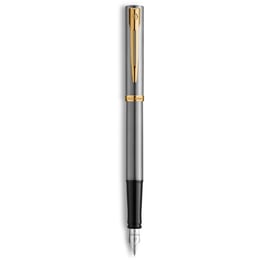 Ручка перьевая Waterman IMPRESSION Stainless Steel GT FP F