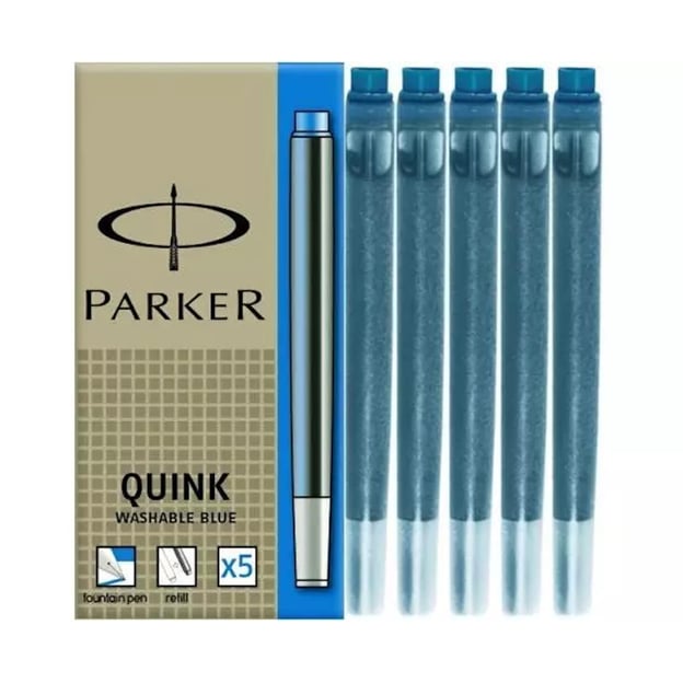 Картриджі Parker Quink /5шт. сині