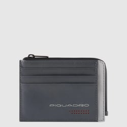 Картхолдер з монетницею Piquadro URBAN Grey-Black PP4822UB00R_GRN