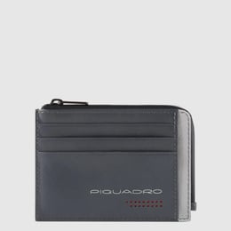 Картхолдер з монетницею Piquadro URBAN Grey-Black PP4822UB00R_GRN