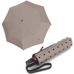 Парасолька-автомат Knirps T.200 Medium Duomatic/Kelly Taupe UV Protection Kn95 3201 4117