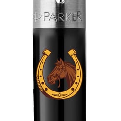 Ручка шариковая Parker JOTTER Originals ZODIAC Black CT BP Конь с подковой