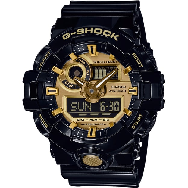 Часы 53 мм Casio G-SHOCK GA-710GB-1AER