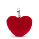 Брелок Kipling FURRY HEART CHARM Red Rouge (Z33)