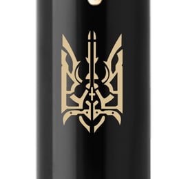 Ручка шариковая Parker IM UKRAINE Black GT BP Трезубец воинственный