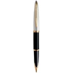 Ручка перьевая Waterman CARENE Deluxe Black/silver FP18 F