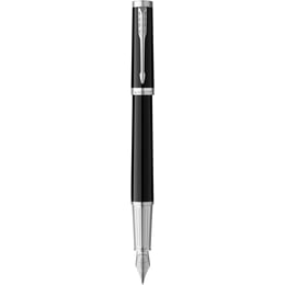Ручка перьевая Parker INGENUITY Black Lacquer CT FP F