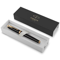 Ручка перьевая Parker IM Black GT FP F