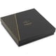 Подарочный набор Parker SONNET Black Lacquer GT BP (шариковая ручка + блокнот Parker)