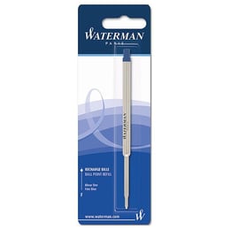 Стрижень Waterman кульковий синій F (у блістері)