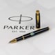 Ручка ролерна Parker IM UKRAINE Black GT RB Герб України синьо-жовтий