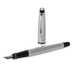 Ручка перова Waterman EXPERT Stainless Steel CT FP F