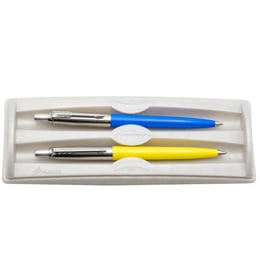 Подарунковий набір Parker JOTTER Originals UKRAINE Blue CT BP + Yellow CT BP (2 кулькові ручки)