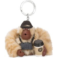 Брелок Kipling TRAVELER MONKEY Silver Beige C (14G)