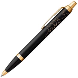 Ручка кулькова Parker IM ZODIAC Black GT BP 2023 Рік Кролика