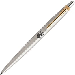 Ручка кулькова Parker JOTTER UKRAINE Stainless Steel GT BP Тризуб-Меч
