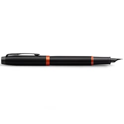 Ручка перьевая Parker IM Professionals Vibrant Rings Flame Orange BT FP F