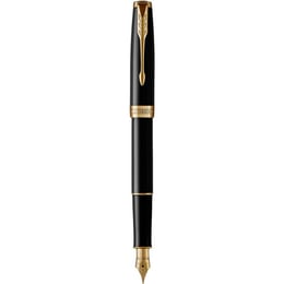 Подарочный набор Parker SONNET Black Lacquer GT FP+BP (перьевая и шариковая ручка)